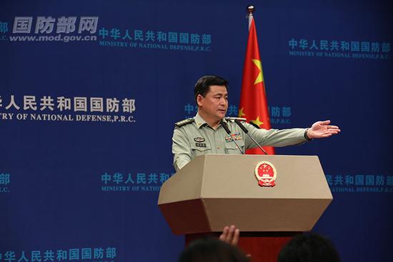 中国军方是否制裁向台湾出售武器美企?国防部回应